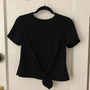 Elegant Black Club Monaco Blouse